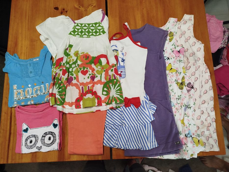 Lote roupa menina (4/6 anos)