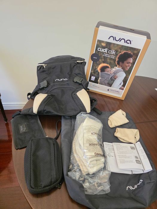 Marsupio Nuna Cudl Versao Clik Passeio Bebe Crianca