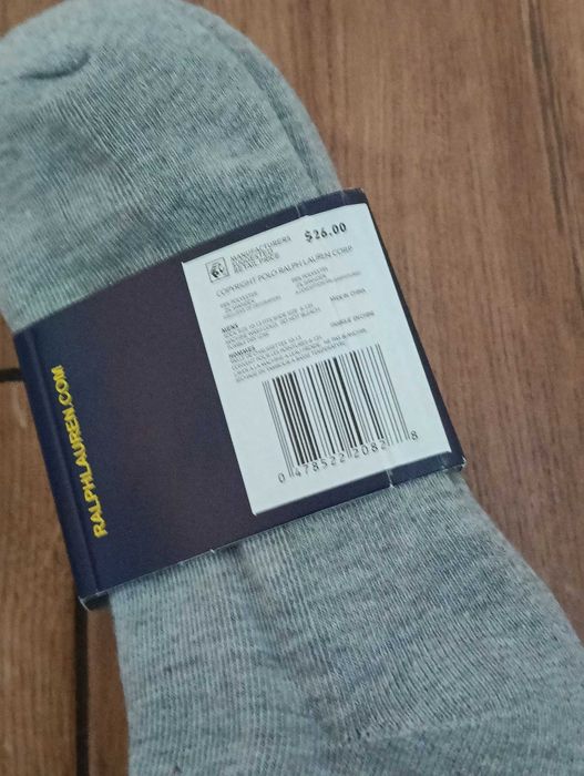 Ralph Lauren nowe oryginalne  skarpety 6 par rozm. z met 6-12