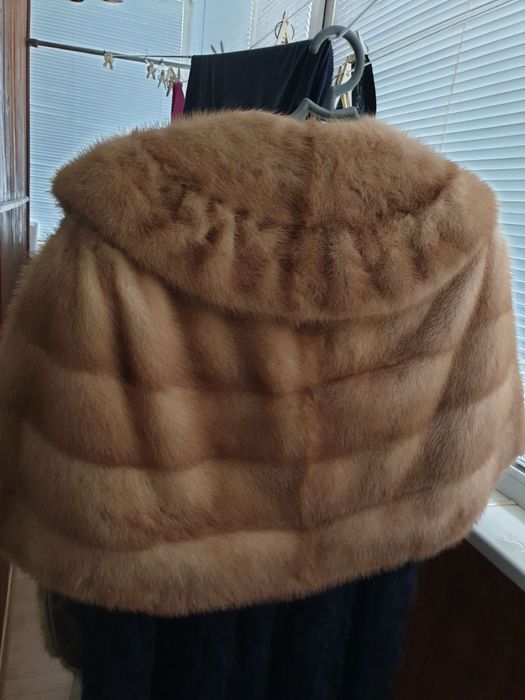 Аренда прокат норковая накидка на свадьбу , торжество продажа