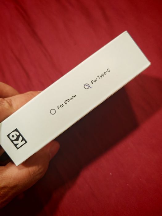 Zestaw 2 mikrofonów bezprzewodowych krawatowych K9 USB-C