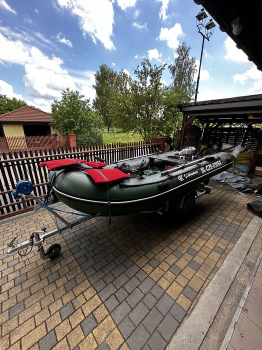 Ponton wedkarski zestaw