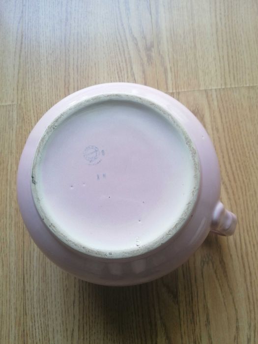 Conj 2 bacios em Loiça de Sacavém