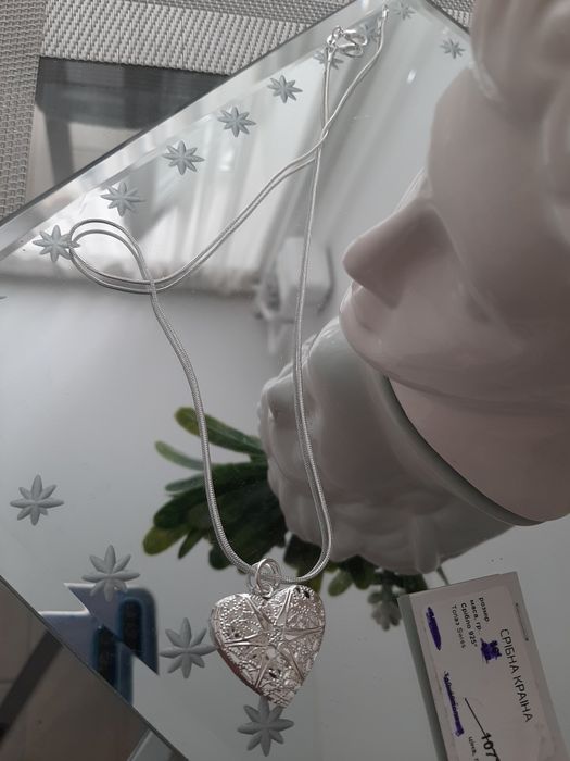 Підвіска кулон серце 925