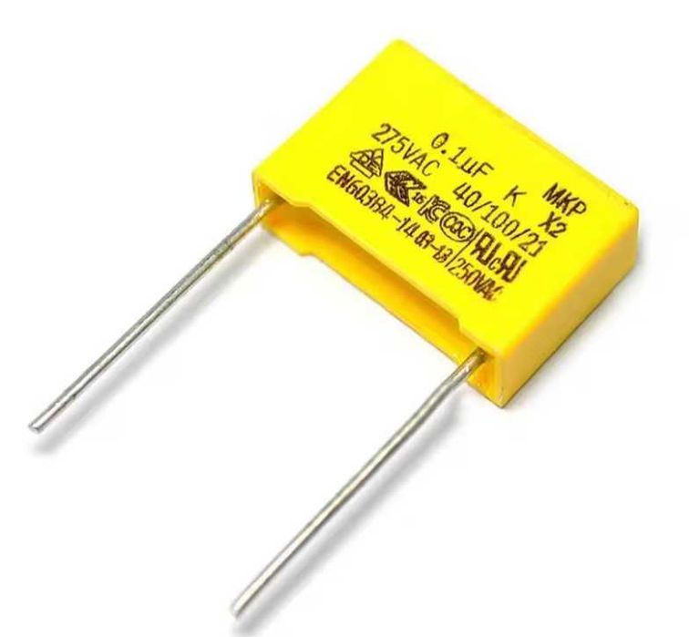 0.1 µF Capacitor, 275 VAC X2, Polypropylene Film ***NEW***64551522592257120