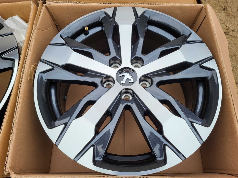 [632] Felgi aluminiowe Peugeot 18 Cali 5x108 Oryginał NOWE OKAZJA ! !