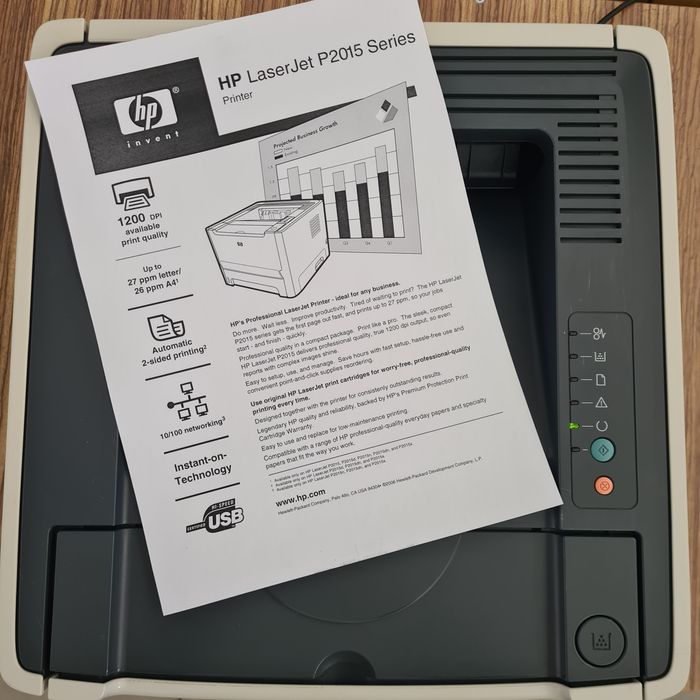 HP LaserJet P2015  Лазерный принтер. ГАРАНТИЯ