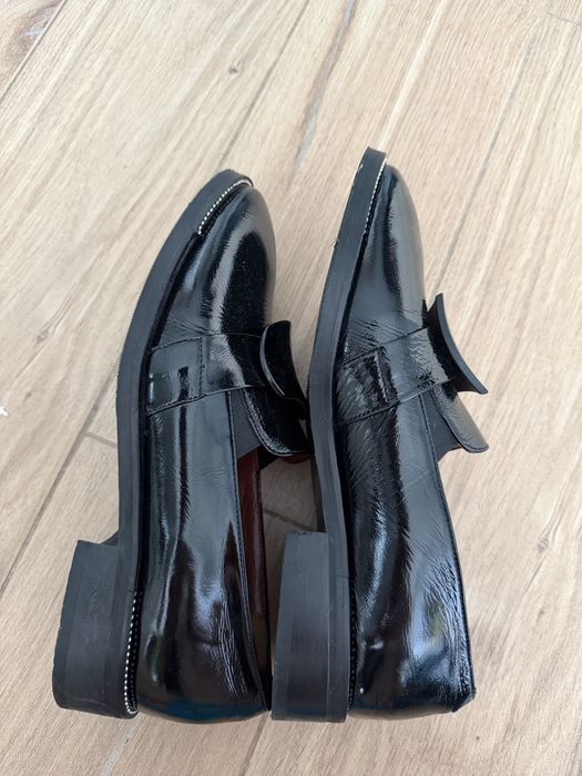 Buty damskie skórzane BOCCATO rozmiar 38 stan bdb
