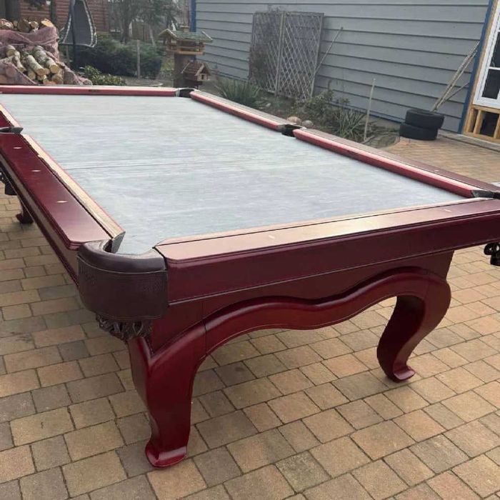 Stół bilardowy Queen Black 8FT/9FT – komplet z montażem gratis