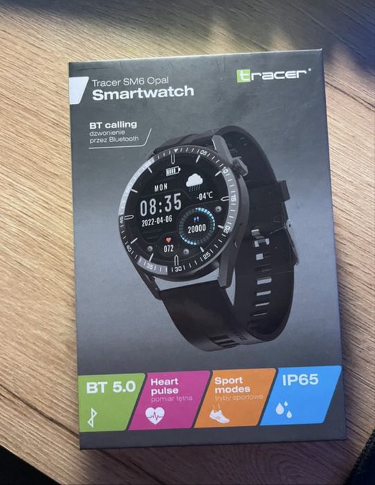 Smartwatch firmy Tracer - nowy nieużywany
