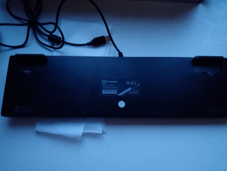 Клавиатура проводная MOTOSPEED CK104 RGB USB ENG, UKR, RUS Outemu Red