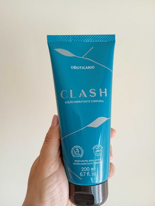 Loção Hidratante Clash masculina.O Boticário