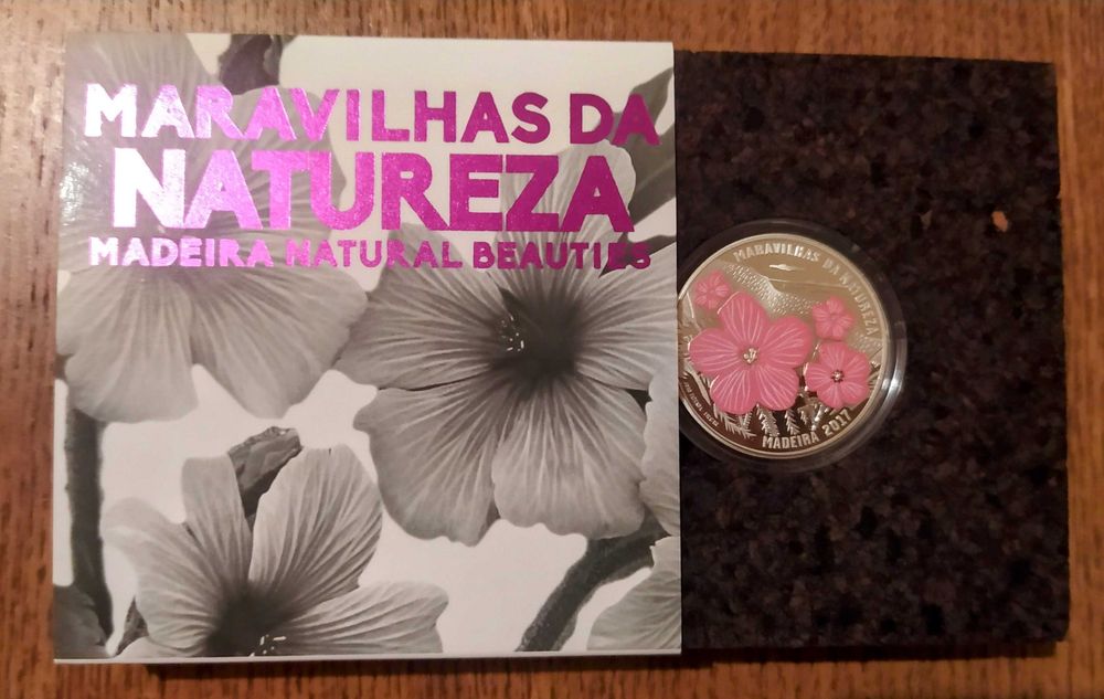 Moeda Prata Proof Maravilhas da Natureza 2017