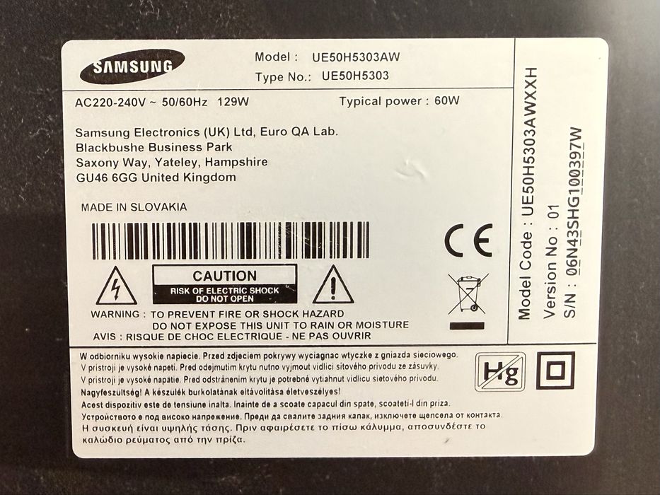 Samsung UE50H5303