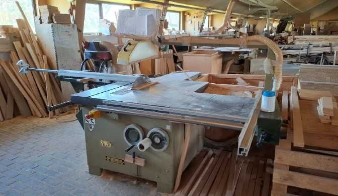 Pilarka tarczowa poprzeczno-wzdłużna DMLD-40 REMA SA - Syndyk sprzeda