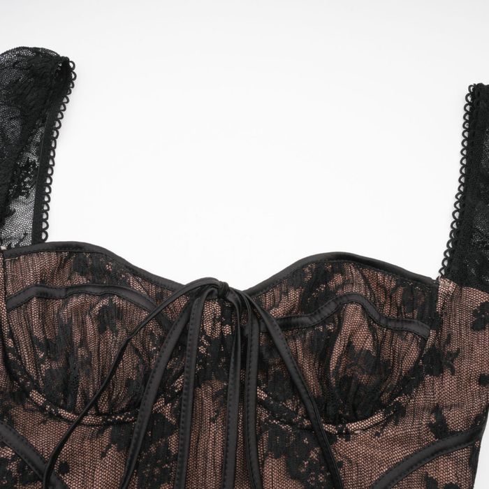 Сукня міді Marlene Black Flared Lace Maxi Dress
