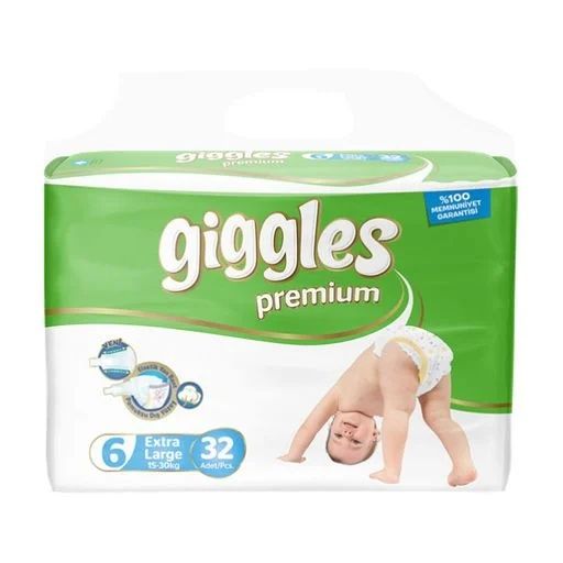 Продам Подгузники Giggles Premium Extra Large размер 6 (15-30 кг), 32