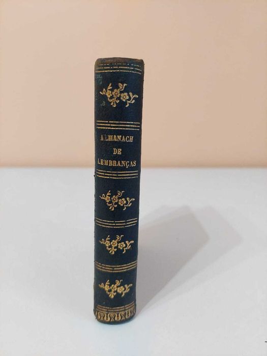Livro Antigo 1867 – Almanach de Lembranças Luso-Brazileiro (Original)