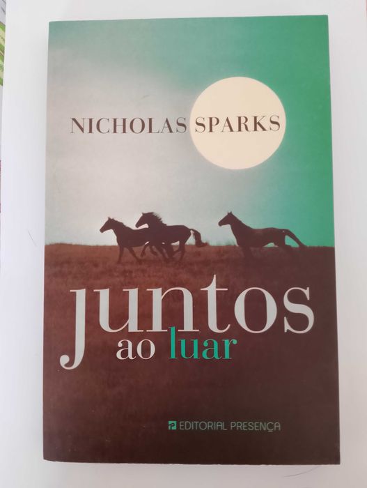Livro "Juntos ao Luar" de Nicholas Sparks