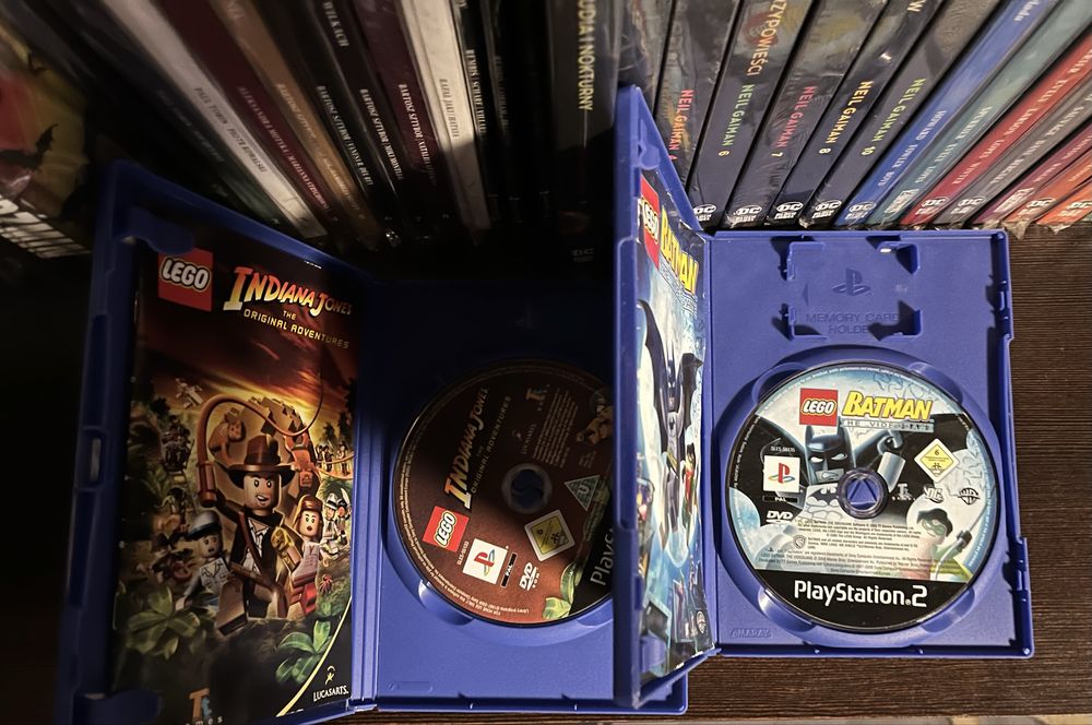 2 Gry LEGO PS2 Batman Indiana Jones