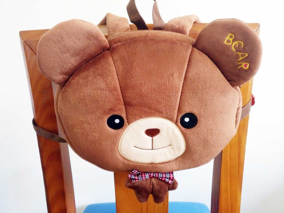 Mochila Pré-escola Ursinho NOVA64751015589634120