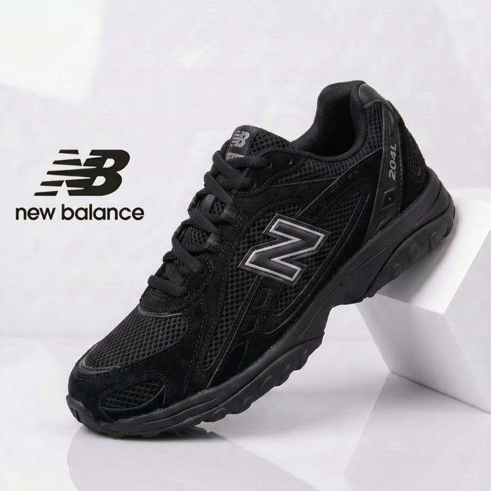 Чоловічі кросівки NB 204L в чорному кольорі