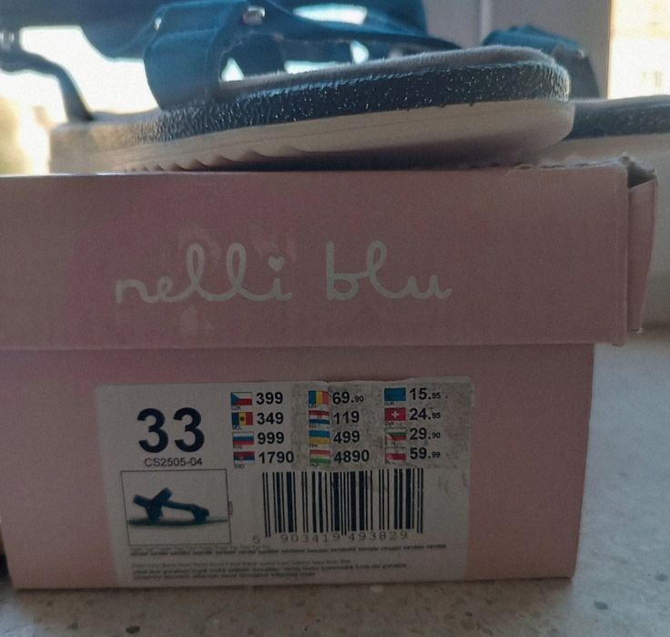 Sandały Nelly blu Pepco wkładka 20cm