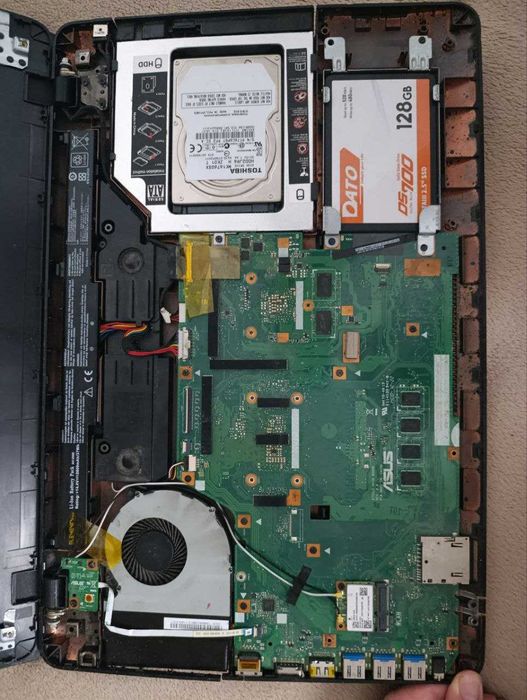 Ноутбук ASUS X751LD | 17,3″ HD+, 8ГБ ОЗУ, 120ГБ SSD, GeForce 820M 2ГБ