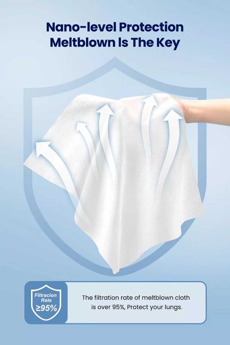 MÁSCARAS KN95 PRETAS 3D(EMBALAGEM 10)