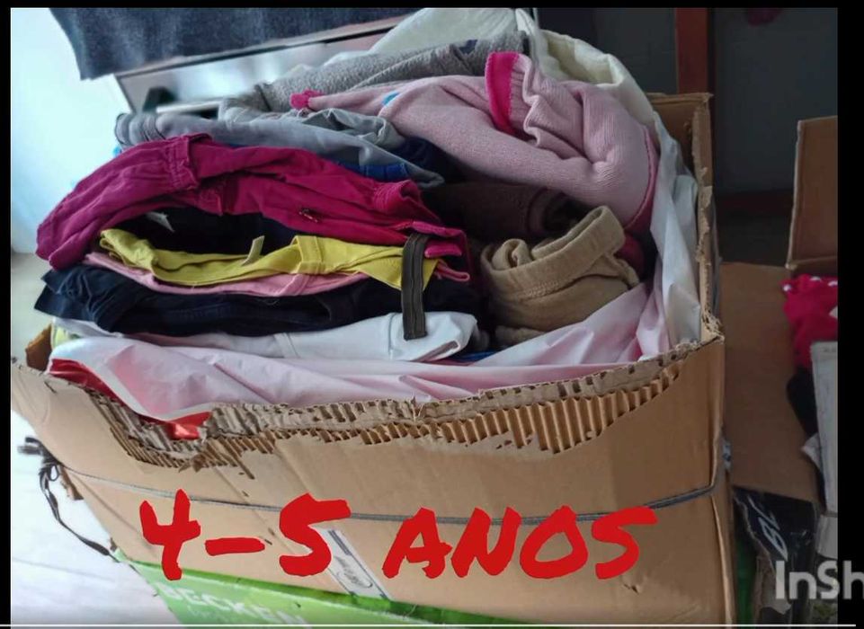 Roupa menina 4/5 anos