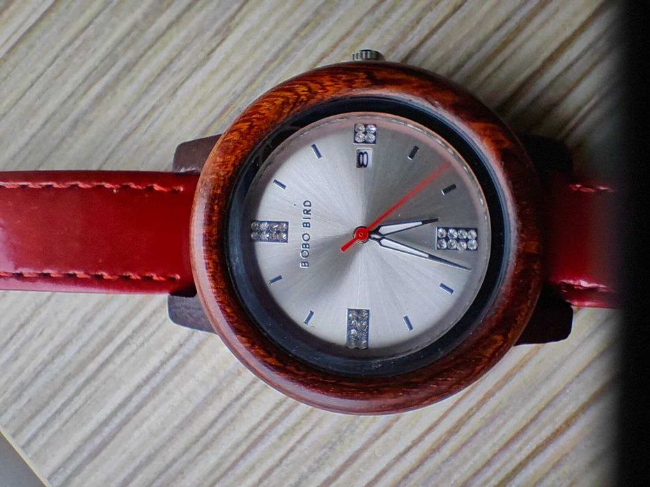 Годинник BOBO BIRD екотренд стильний бамбуковий