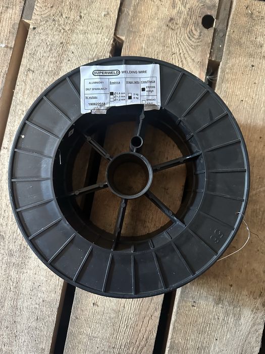 Aluminiowy druk spawalniczy AlMg5 0,8 mm 6 kg