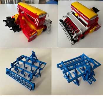 Bruder. Zestaw zabawek rolniczych dla chłopca