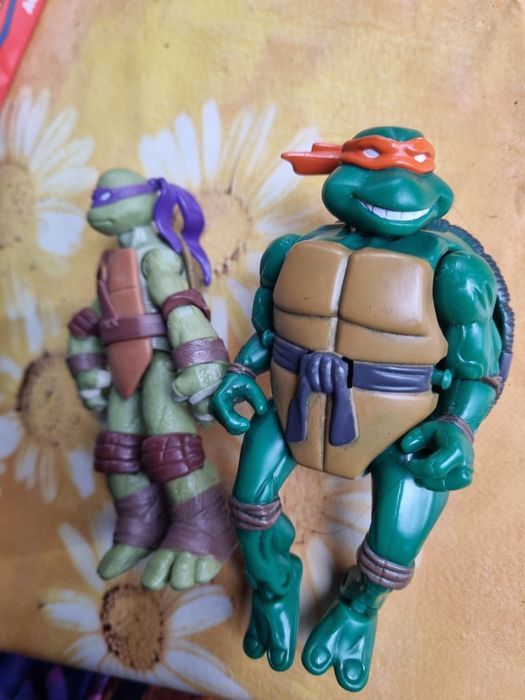 2 figurki Wojownicze Żółwie Ninja