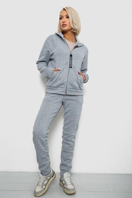 Стильний жіночий спортивний костюм на флисі