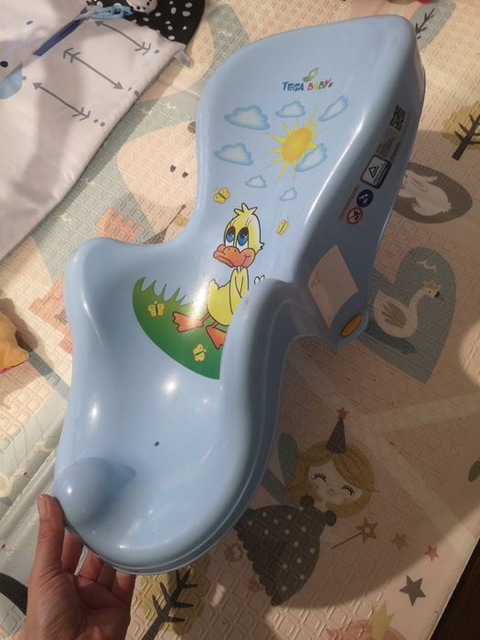 leżaczek do kąpieli tęga baby