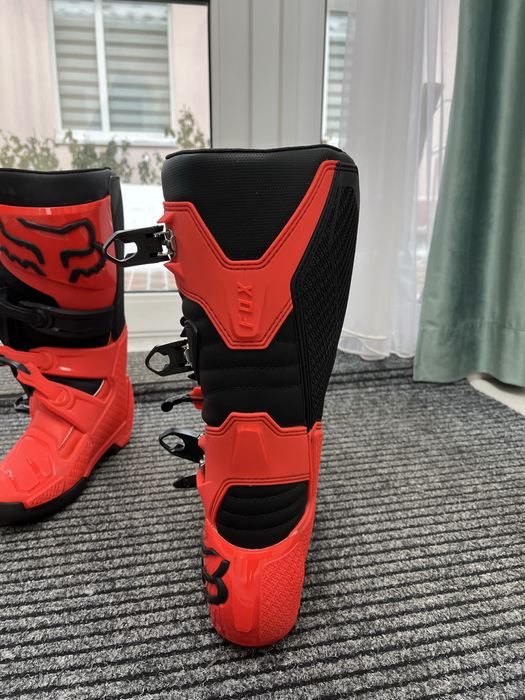 Мотоботи FOX COMP flo red