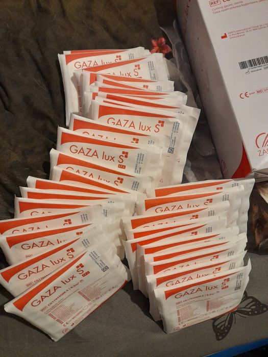 Gaza opatrunkowa kopertowa jałowa