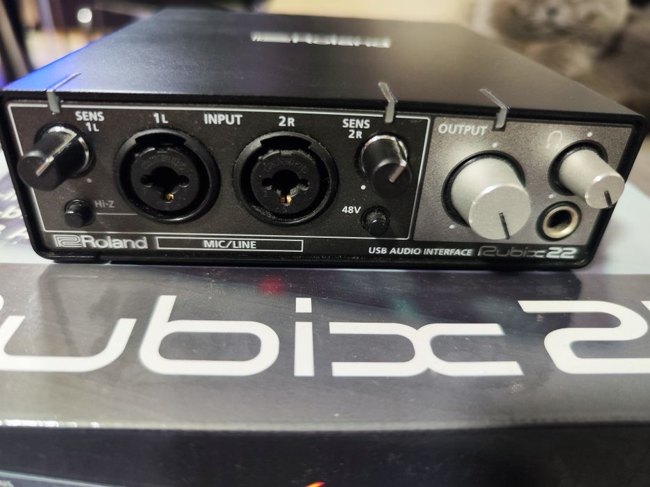 Roland Rubix22 – Interface de Áudio USB 2 In / 2 Out – Como Nova