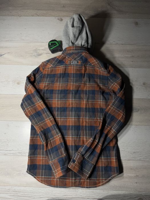 Сорочка SuperDry овершот casual фланель трекінгова сорочка тактична