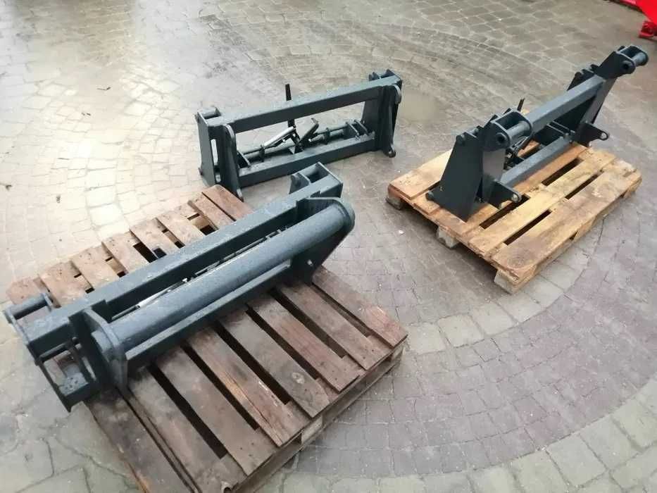 Adapter hydrauliczny z ramką euro na widły  paletowe .