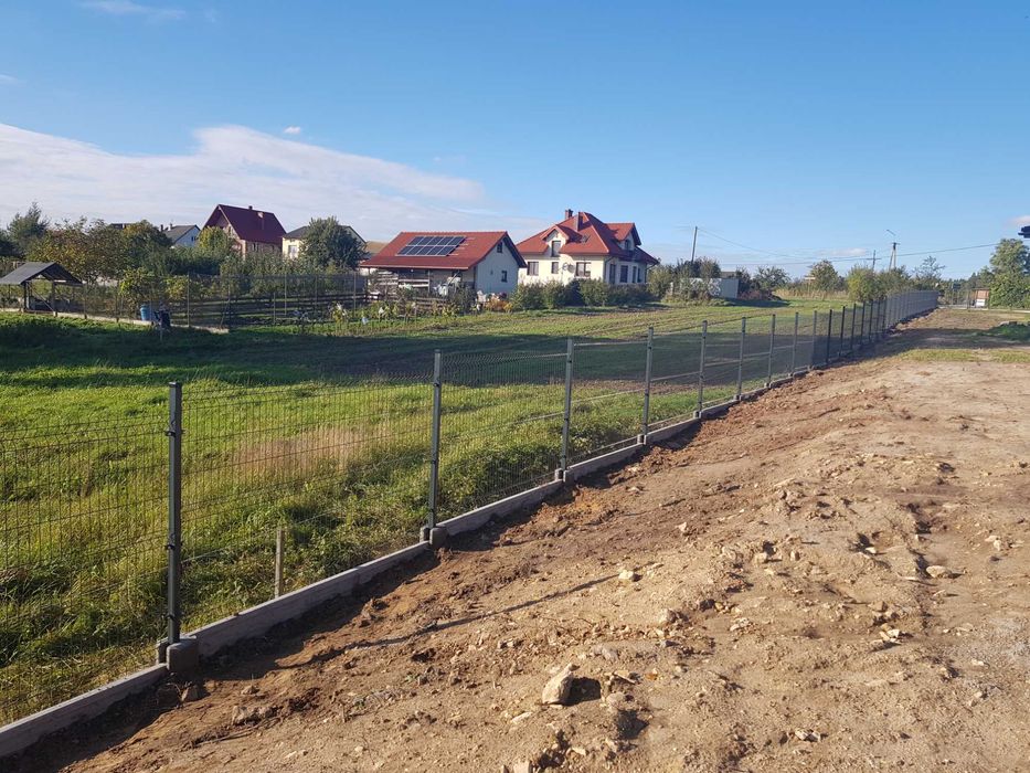 PANELE OGRODZENIOWE fi 5mm 153cm, podmurówka systemowa 77,5zł/mb