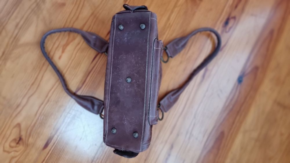 Mala em Pele Massimo Dutti