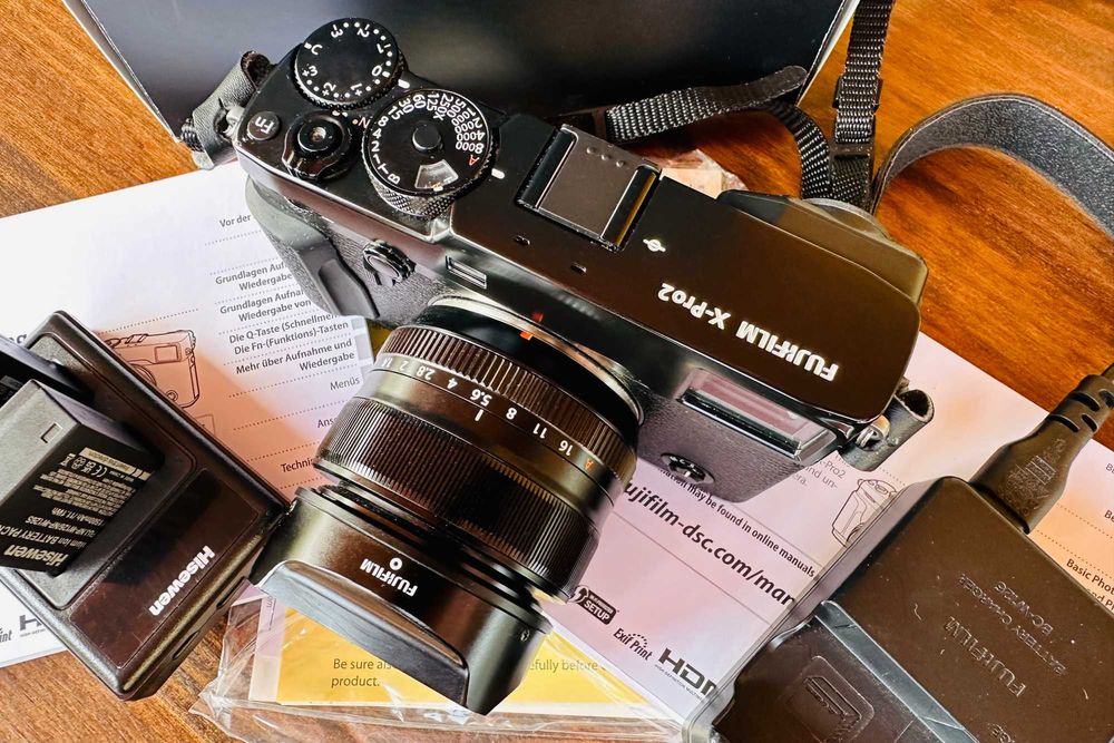Fujifilm X-Pro2 + Fujinon XF 35mm f/1.4 R – Kit completo – Bom estado
