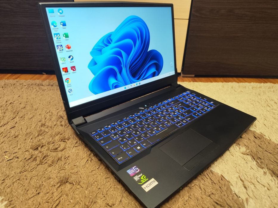 Clevo N860EP 15.6 144гц  i7-8750h/GTX 1060 6gb/16озу/256nvme+1tb hdd