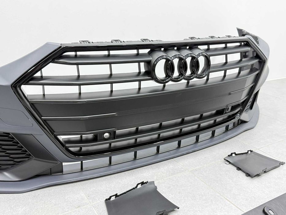Бампер передній S-Line Audi A7 C8 2020+ передний с-лайн бампер ауди а6 с8 решетка с лайн s7