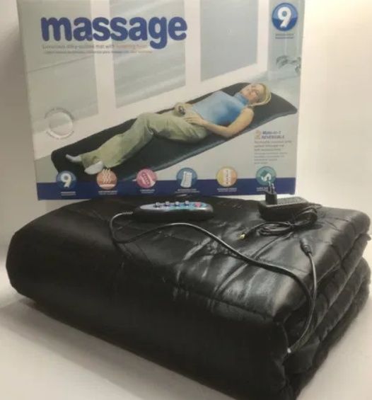 Масажний Матрац з Підігрівом Massage 9 Режимів