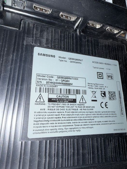 Telewizor Samsung QE55Q65RAT