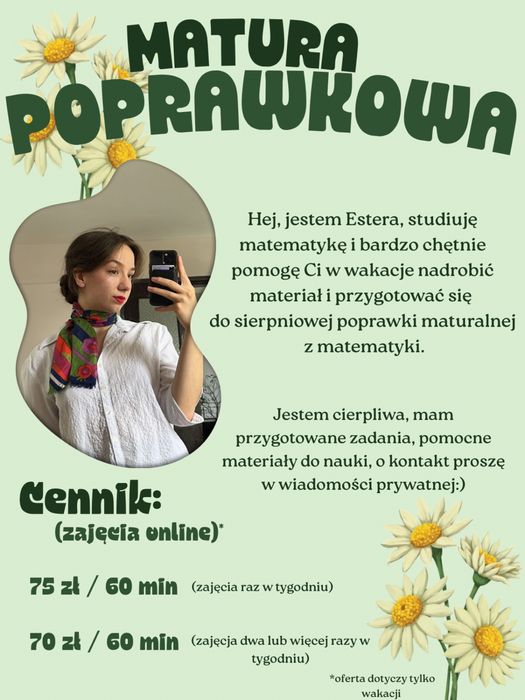 korepetycje  MATEMATYKA