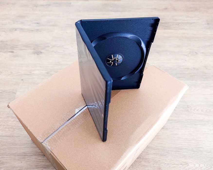 Caixa para DVD/CD single 50 uni.